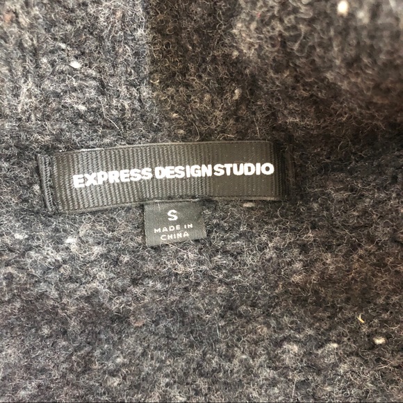 Express Design Studio 100% Wool Jacket - Picture 4 of 5